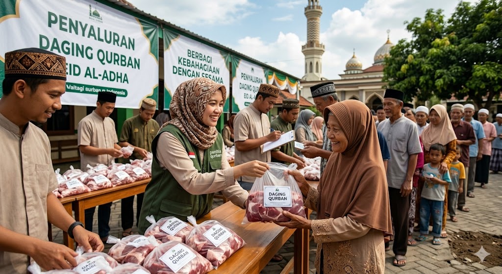 REKONSTRUKSI HUKUM DISTRIBUSI DAGING QURBAN DALAM PERSPEKTIF FIKIH KONTEMPORER DAN KEADILAN SOSIAL