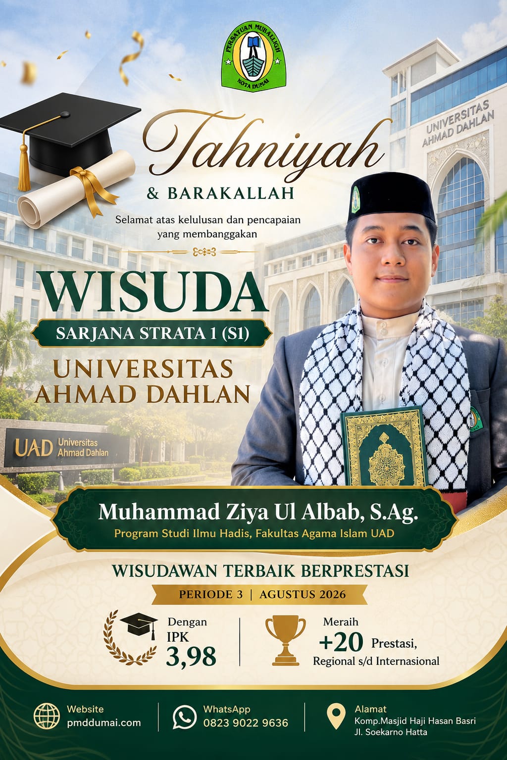 TAHNIYAH WISUDA S1 M. ZIYA UL ALBAB